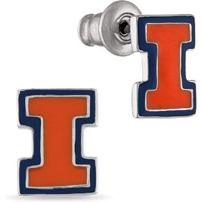 Illini Earrings University of Illinois Earrings