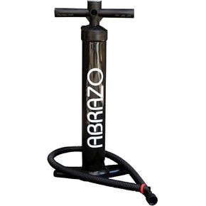 Abrazo Paddle Board Hand Pump with Single and Double Action Mode, Portable SUP Hand Pump for Inflation and Deflation with High Accuracy Built-in Pressure Gauge, Compatible with Inflatable Paddleboard