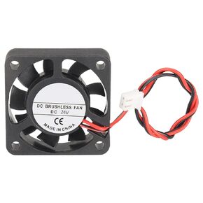 3D Printer DC 24V 4010 Extruder Hot End Cooling Fan, 40x40x10mm for 3D Printer, Cooling Fan for Creality Ender 3/Ender 3 Pro/CR-10S, 3D Printer Accessories Parts with 2 Pin Cable Line and 8000 RPM