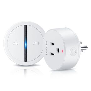 Garbage Disposal Wireless Switch Kit, Remote Control Outlet, No Drilling On Sink Top, Wireless Switch Button Kit for Waste Disposal, 15A/1500W with 4000V Anti-Surge, 500 Feet RF Range