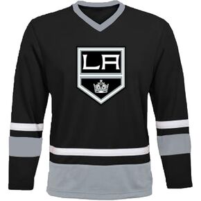 Outerstuff Los Angeles Kings Boys Size 4-18 Team Logo Jersey Shirt
