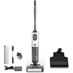 SWEEPBIRD C1 Wet Dry Vacuum Cleaner Cordless, Hardwood Floors Cleaner for Multi-Surface Cleaning with Smart Control & Self-Cleaning System, for Hardwood Tile Floor & Carpet