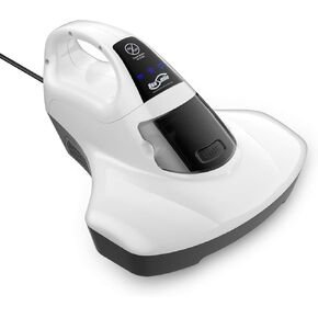Housmile Bed Vacuum Cleaner, Mattress Vacuum Cleaner with Roller Brush Corded, 13KPa Powerful Suction, UV Handheld Vacuum Effectively Clean Up Bed, Pillows, Sofas, Carpets and Fabric Surfaces