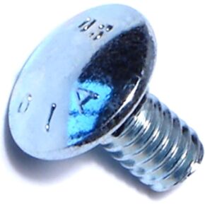014973230395 Carriage Bolts, 1/4-20 x 1/2, Piece-100, zinc