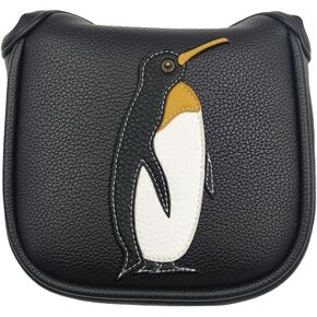 Penguin PU Leather Golf Club Mallet Putter Covers Protector