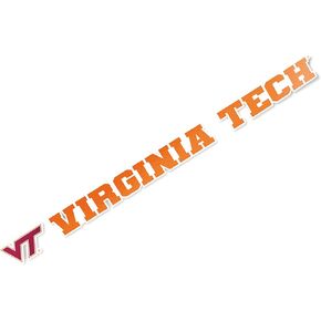 Desert Cactus Virginia Tech Sticker Hokies VT Name Logo Vinyl Decal Laptop Water Bottle Car Scrapbook (15 Inch)