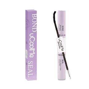 Eyelash Glue and Lash Bond & Seal Waterproof, Cluster Lash Glue for Eyelash Extensions, 150Hours Long-Lasting, Non-Irritating, Sleep Proof, 2-in-1 Bond and Seal Lash Glue for Eyelash Cluster