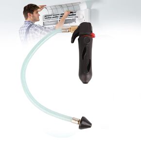 Threaded Drain Gun, Threaded CO2 Cartridge Drain G with Flexible Hose, secureIngredients, Environmentally Friendly Portable Drain G for A/C Condensate Lines