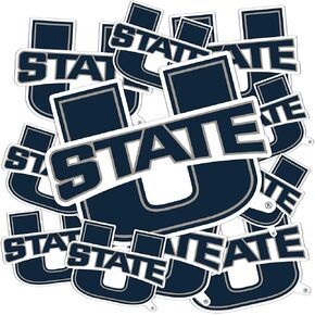 Desert Cactus Utah State University Sticker USU Aggies Sticker Vinyl Decals Laptop Water Bottle Car Scrapbook T3 (Type 3-1)