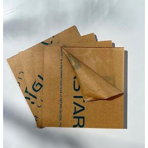 Acrylic Sheet, 1/4" Clear Plexiglass, Cast 8" x 8"x 0.25" Thick (Pack of 4).