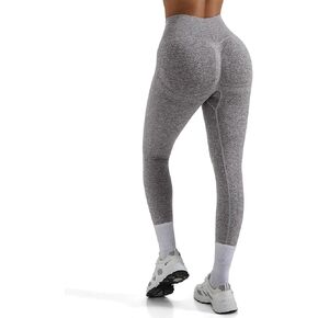 OMKAGI Butt Lifting Workout Leggings for Women Tummy Control Seamless Yoga Pants in Kuwait