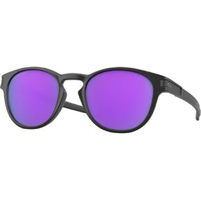 Oakley OO9265 Sunglasses Bundle: OO 9265 926555 Latch Matte Black Prizm Violet and Large Black leash Accessory kit
