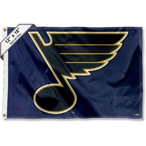WinCraft Blues Hockey Boat and Golf Cart Flag