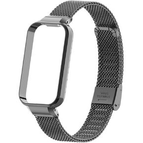 HOPMC Stainless Steel Metal Replacement Bands Specially Designed for Xiao Mi Redmi Smart Band 2