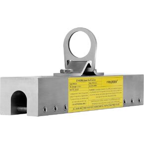 Reusable Roofing Safety kits Fall Protection Standing Seam Roof Anchor Clamp, No Drill Roof Anchor, OSHA/ANSI Compliant, Lightweight, Solid Aluminum Alloy, D-ring