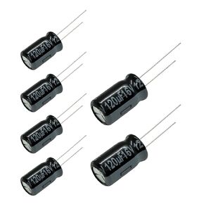 Replacement for 6 pcs Panasonic FR Series Capacitors 16V 120uf Ultra Low ESR 105 °C