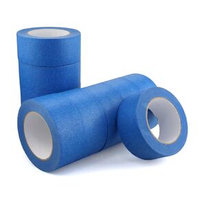 10 Rolls Painters Tape 2 Inch Wide Bulk, Blue Tape, Masking Tape, 2 inch x 55 Yards, Multi-Surface Adhesive Painters Tape for Wall Painting, DIY Crafts & Arts (Blue, Painters Tape 2 inch x 10 Rolls)