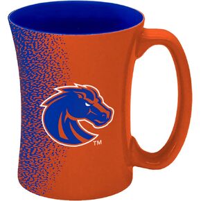 NCAA Boise State Broncos Sculpted Mocha Mug, 14-ounce