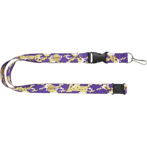 aminco NBA Unisex Adult Team Color Camo Lanyard