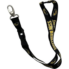 Pro Specialties Group NCAA Unisex Southern Miss Deluxe Lanyard, Team Colors, One Size