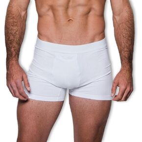 Leela Quantum Men’s Underwear, trunks refined with silver fabric, boxers for men in different sizes and color, small
