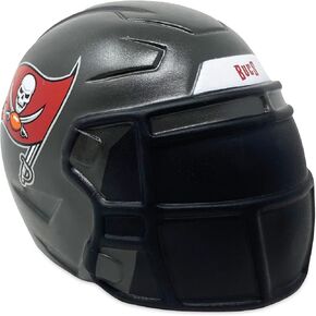 Party Animal NFL Jumbo Squeezymates Helmet Tampa Bay Buccaneers Squeezy Helmet Figurine, Team Colors, 4" Tall