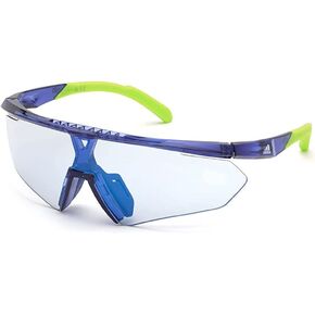 Sunglasses Adidas Sport SP 0027 91X Matte Blue/Mirror