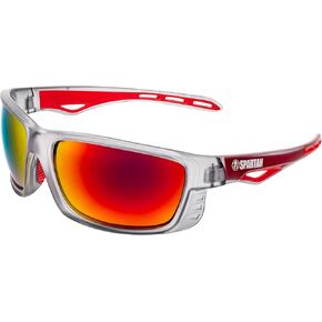 Spartan Pro Sunglasses - Impact Resistant - Polarized Lenses - UV Protected - Soft Pouch Included - TR 90 Frames