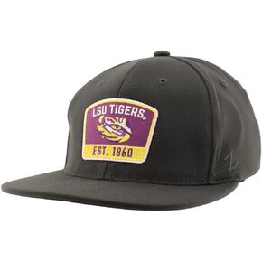 ZHATS Standard NCAA Officially Licensed Fitted Hat M15Z Switchback Charcoal, Grey, Medium