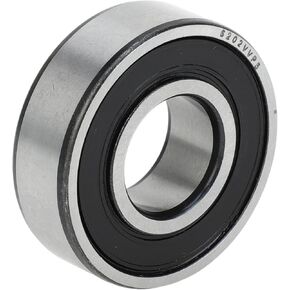 ACROPIX 6202VV & Deep Groove Ball Bearings P5 15x35x11mm Lubricated Bearings Double Rubber Seal Black Silver Tone Scooter Skateboard Wheel