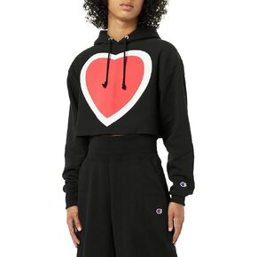 Champion Women's Cropped Pullover Hoodie, Reverse Weave Cropped Hooded Sweatshirt, Our Best Cropped Hoodies for Women