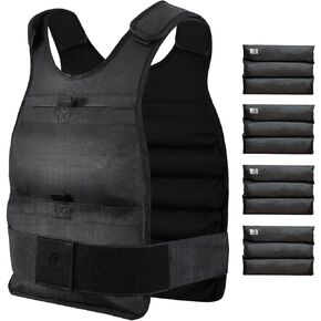 Adjustable Weighted Vest Men 13-22lbs Body Weight Vests Fast Adjust Weight Vest for Women Workouts Equipment for Strength Training Running (Adjustable 13~22LB)