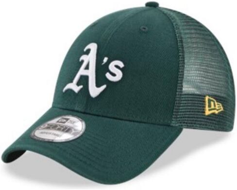 New Era 9Forty Hat MLB Oakland Athletics Green Trucker Adjustable Cap in Saudi Arabia