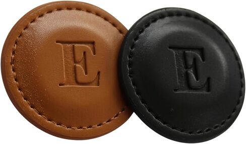 Thom Personalized Golf Golf Marker A -Z ، (مجموعة من 2) لاعبي الغولف - علامة الكرة المغناطيسية مصنوعة يدويًا مع جلد نباتي 100 ٪ - أشياء غولف ممتعة للرجال - هدايا الجولف المخصصة in Kuwait