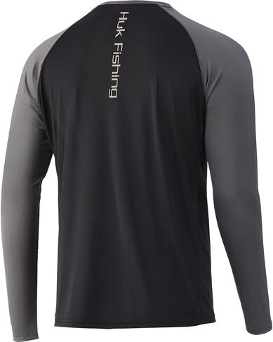 HUK Men's Double Header Long Sleeve | Sun Protecting Fishing Shirt in Saudi Arabia