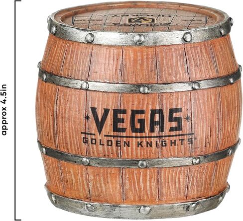 FOCO Vegas Golden Knights NHL 5 Pack Barrel Coasters in Saudi Arabia
