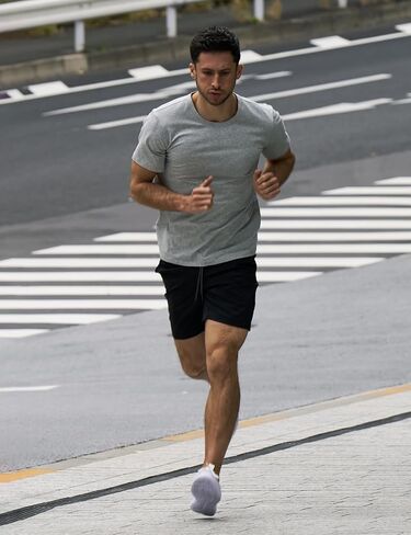 LAPASA Mens Athletic Shorts Performance Quick Dry & Moisture Wicking Active Lightweight Gym Running Workout Sport Summer M134 in Saudi Arabia