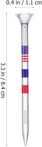 50pcs tees golf ، 3.30x0.43in acrylic golf ball roleder ، tee tee tee ، tee golf tee ، tee long golf ، حامل قمة لعبة الجولف ، ملحقات الجولف للرجال in Kuwait