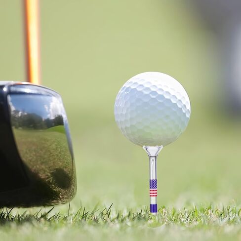 50pcs tees golf ، 3.30x0.43in acrylic golf ball roleder ، tee tee tee ، tee golf tee ، tee long golf ، حامل قمة لعبة الجولف ، ملحقات الجولف للرجال in Kuwait