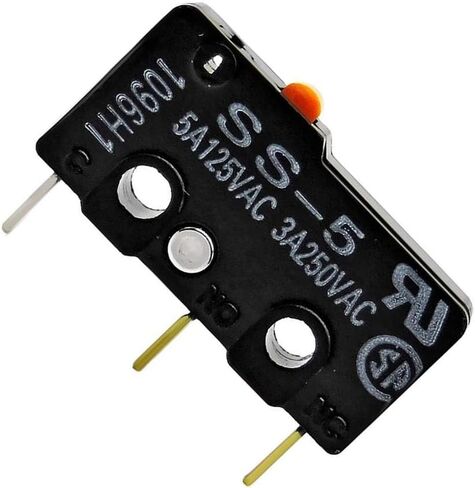 SS-5 Micro Switch 5A 125VAC 3A 250VAC SS5 Switch Snap Action N.O./N.C. SPDT (Pack of 5) in Saudi Arabia