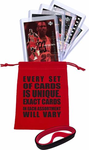 Michael Jordan MJ (5) Assorted Basketball Cards Bundle - Chicago Bulls Trading Cards - MVP # 23 in Saudi Arabia