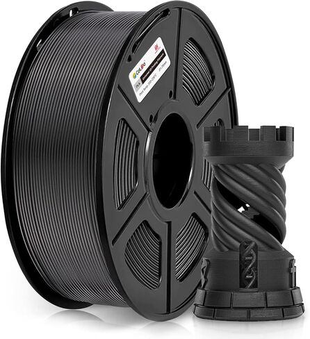 خيوط طابعة ثلاثية الأبعاد PLA Plus، COLIDO PLA + خيوط 1.75 مم PLA+ خيوط طابعة PLA PRO محسنة، بكرة 1 كجم (2.2 رطل)، دقة الأبعاد +/- 0.02 مم، تناسب معظم طابعات FDM (رمادي، عبوة واحدة) in Kuwait
