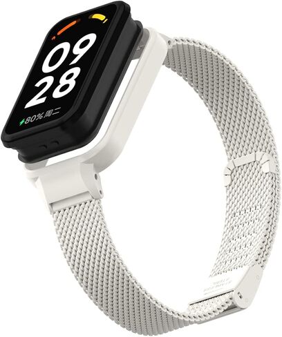 HOPMC Stainless Steel Metal Replacement Bands Specially Designed for Xiao Mi Redmi Smart Band 2 in Saudi Arabia