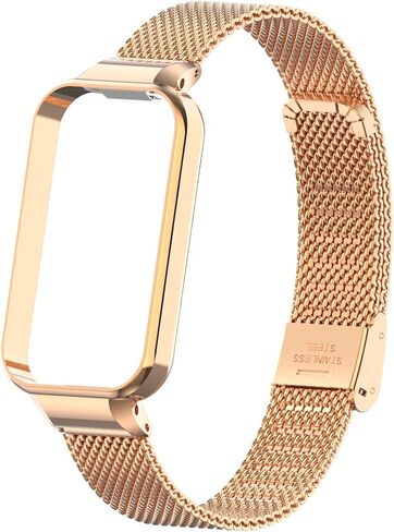 HOPMC Stainless Steel Metal Replacement Bands Specially Designed for Xiao Mi Redmi Smart Band 2 in Saudi Arabia