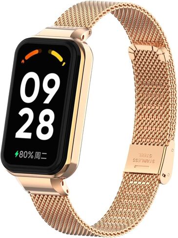 HOPMC Stainless Steel Metal Replacement Bands Specially Designed for Xiao Mi Redmi Smart Band 2 in Saudi Arabia