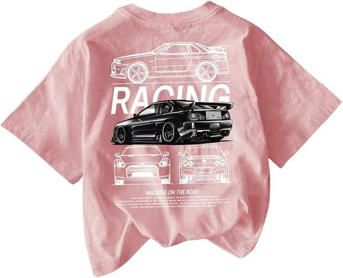 Women's Graphic Print Tees Tops Crew Neck Short Sleeve Summer Cute Casual T Shirts in Saudi Arabia