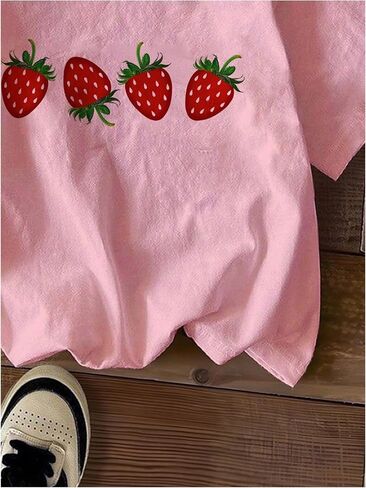 Women's Graphic Print Tees Tops Crew Neck Short Sleeve Summer Cute Casual T Shirts in Saudi Arabia