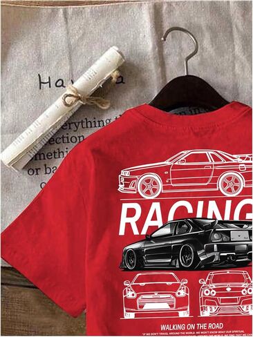Women's Graphic Print Tees Tops Crew Neck Short Sleeve Summer Cute Casual T Shirts in Saudi Arabia