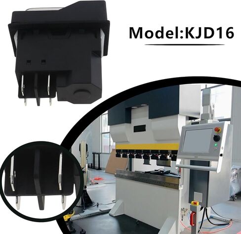 1pc 4pin YH02-A مفتاح التبديل الكهرومغناطيسي مفتاح مفتاح متوافق مع KEDU KJD16 معدات أداة الآلة المختلفة (230-250V 16A) in Kuwait