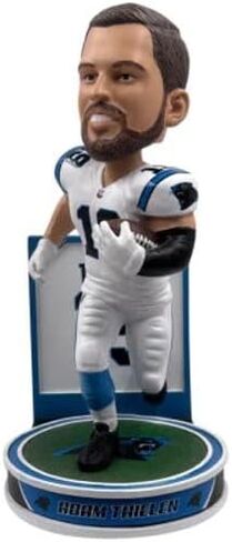 آدم ثيلين (كارولينا بانثرز) سلسلة بطولة NFL Bobblehead بواسطة Foco in Kuwait